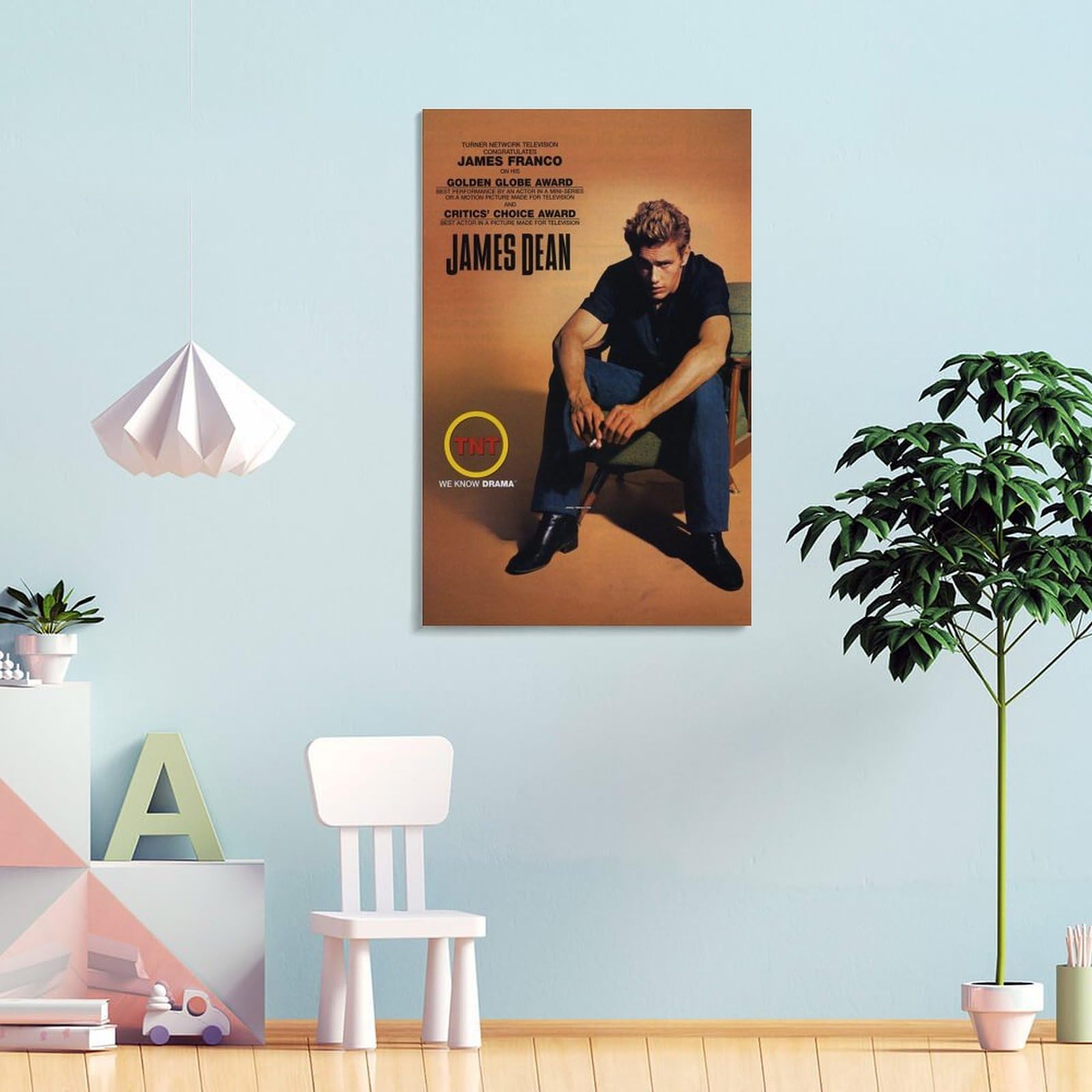 Amazon.co.jp: James Dean ポスター ジェームスディーンホワイトカー